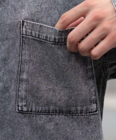 WEGO 【ユニセックス着用ITEM】デニムシャツジャケット