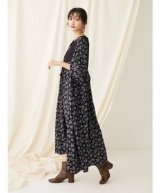 CRAFT STANDARD BOUTIQUE レーヨンキルト切り替えワンピース