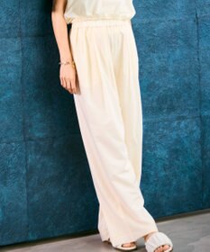 BEIGE， 【洗える/セットアップ対応】SPIGA / イージータックワイドパンツ