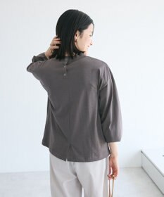 CRAFT STANDARD BOUTIQUE モックネックリングドット長袖プルオーバー