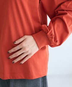 CRAFT STANDARD BOUTIQUE モックネックリングドット長袖プルオーバー