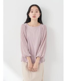 earth music&ecology マジョリカプリーツプルオーバー