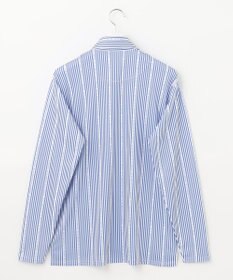 23区GOLF 【キングサイズ】ロゴストライプ 長袖シャツ