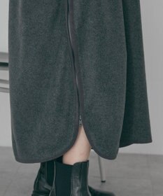 AMERICAN HOLIC ハーフスナップフリースワンピース