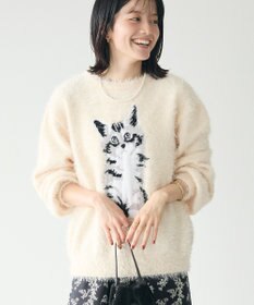 CRAFT STANDARD BOUTIQUE アニマルシャギーニットプルオーバー