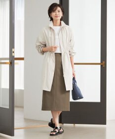 J.PRESS LADIES L 【洗える・撥水】マイクロタフタ ロング コート