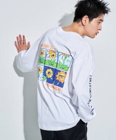 WEGO DUCKDUDE　SUNFLOWER　L／S　TEE