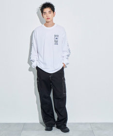 WEGO DUCKDUDE　SUNFLOWER　L／S　TEE