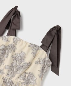 GRACE CONTINENTAL シアージャガードティアードワンピース