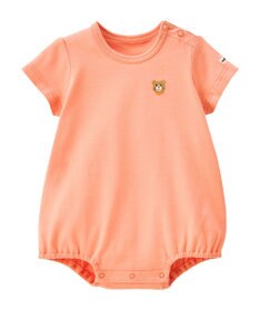 MIKI HOUSE HOT BISCUITS 【70-80cm】【Everyday Series】ワンポイント 半袖ボディシャツ