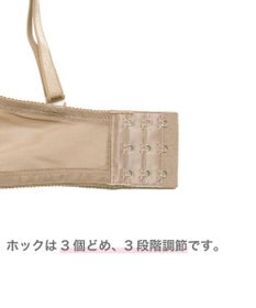 BRADELIS New York 【BRADELIS FIT  / 響きにくいシームレスタイプ】シームレスカップモールドブラ シンプルな薄手カップで軽い着け心地