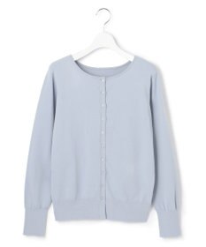 23区 【前後着用可能】ヴィスコースストレッチ カーディガン