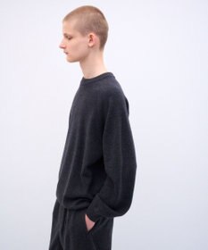 ATON WOOL COTTON TERRY | クルーネックセーター - UNISEX