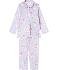 Wing パジャマ 綿100%(本体) 天竺素材 長袖 長ズボン レディース EP8041 ウイング／ワコール