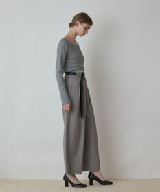 GRACE CONTINENTAL ウ－ルコットンテレコトップ