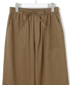 23区 L 【SLOW/一部店舗限定】ライトタンブラータフタ ワイド パンツ