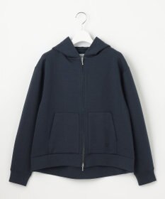 J.PRESS LADIES L ダンボール ジップアップ パーカー