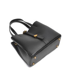 style code ［RICKERS/リッカーズ］ナチュラルレザーアオリハンドバッグ