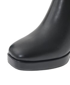 Maison de FLEUR パールリボンファーブーツ