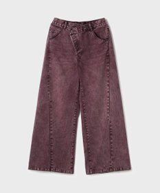 GRACE CONTINENTAL ラップ2wayデニムパンツ