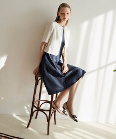 TOCCA 【洗える・消臭】BRIGHT LUMINOUS 半袖ジャケット