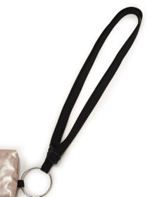 LeSportsac MULTI POUCH WRISTLET/ブラック/ローズゴールドシャイン/ピンク