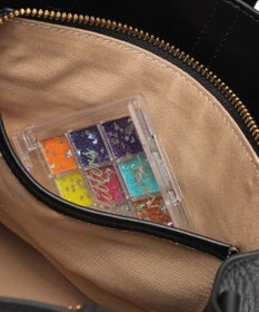 style code ［RICKERS/リッカーズ］ナチュラルレザーアオリハンドバッグ