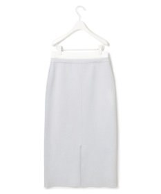 ICB L 【洗える】コットンポリエステルスムース ニットスカート