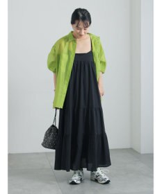 Te chichi 【接触冷感】ティアードキャミソールワンピース