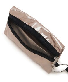 LeSportsac MULTI POUCH WRISTLET/ブラック/ローズゴールドシャイン/ピンク