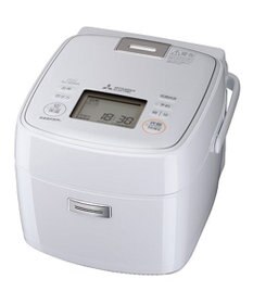 YAMATO テーブル＆キッチン 【三菱】ＩＨジャー炊飯器　小釜  NJ-SEB06-W