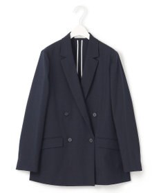 ICB L 【接触冷感・UVケア・撥水・洗える】 LooseWeave ダブルブレストジャケット