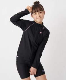 OP／FILA 【FILA】スタンドカラー長袖フルジップラッシュガード