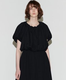 NAVE 【Nave 　洗える・接触冷感】クロップドジャージーブラウス