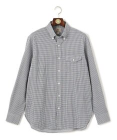 J.PRESS MEN ギンガムネルジャージ シャツ/B.D