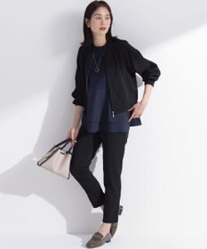 組曲 【ご好評につき追加生産！】ジョーゼットジャージー ブルゾン