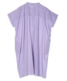 Green Parks インド綿　パイピングバンドカラーシャツチュニック