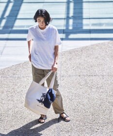 JOSEPH ABBOUD MOUNTAIN 【CREA掲載・レディースシルエット・ECO撥水/抗菌性/軽量】タスランワッシャー クライミングカーゴ パンツ