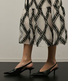 GRACE CONTINENTAL チュールレースワンピース