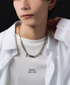 WEGO MモチーフMIXチェーンネックレス