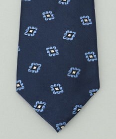 GOTAIRIKU 【日本製】西陣ネクタイ_ネイビー×サックス系