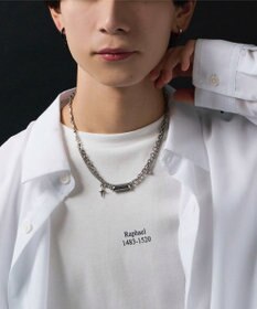 WEGO MモチーフMIXチェーンネックレス