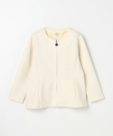 組曲 KIDS 【110-140㎝】フラワーキルト パーカー