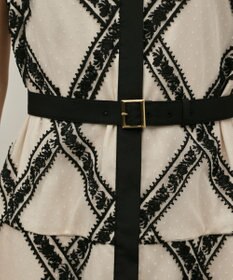 GRACE CONTINENTAL チュールレースワンピース