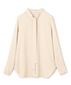 BEIGE， 【洗える・L-size】EVA / ボウタイロングスリーブブラウス