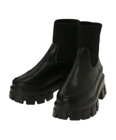 Green Parks ・ｍｉｎｉａ　ニットコンビブーツ