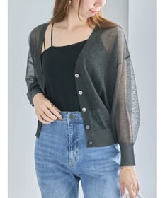 Te chichi Levita14GVネックカーディガン