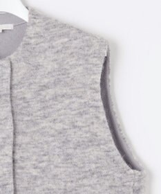 自由区 【WEB限定カラーあり】モヘアニット ジレ