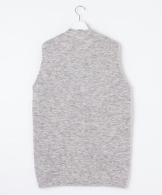 自由区 【WEB限定カラーあり】モヘアニット ジレ