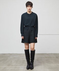 BEIGE， GRANET / ウールリバーショートパンツ